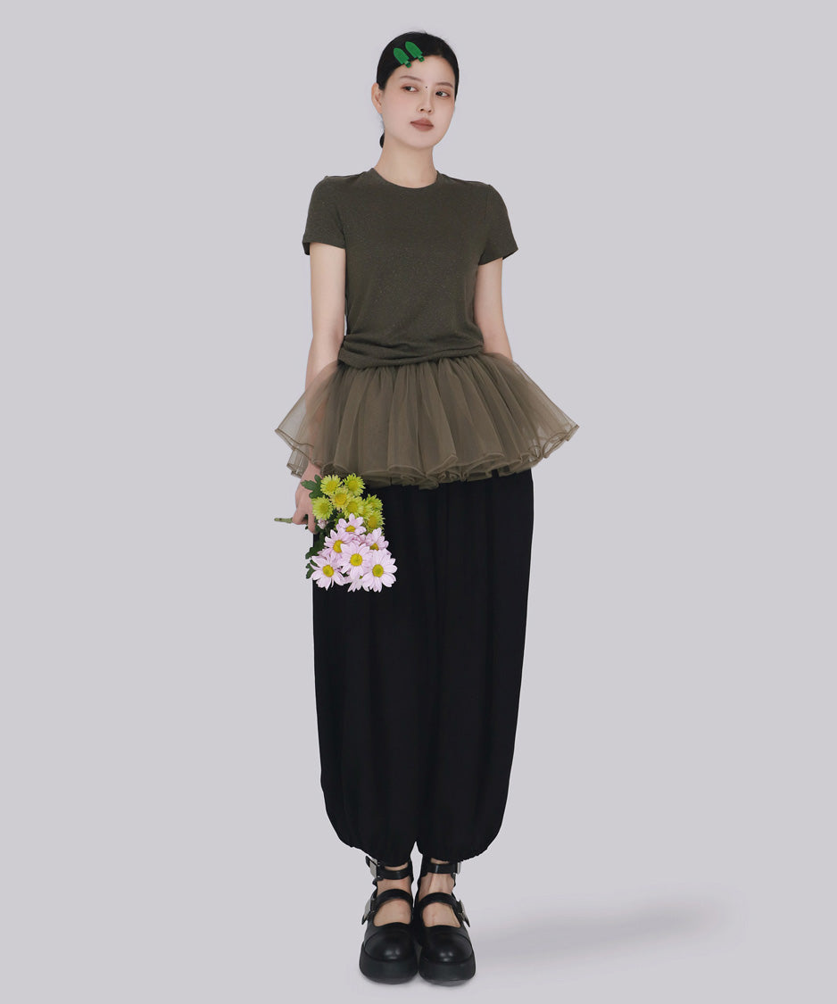 Halo Flare Mini Skirt