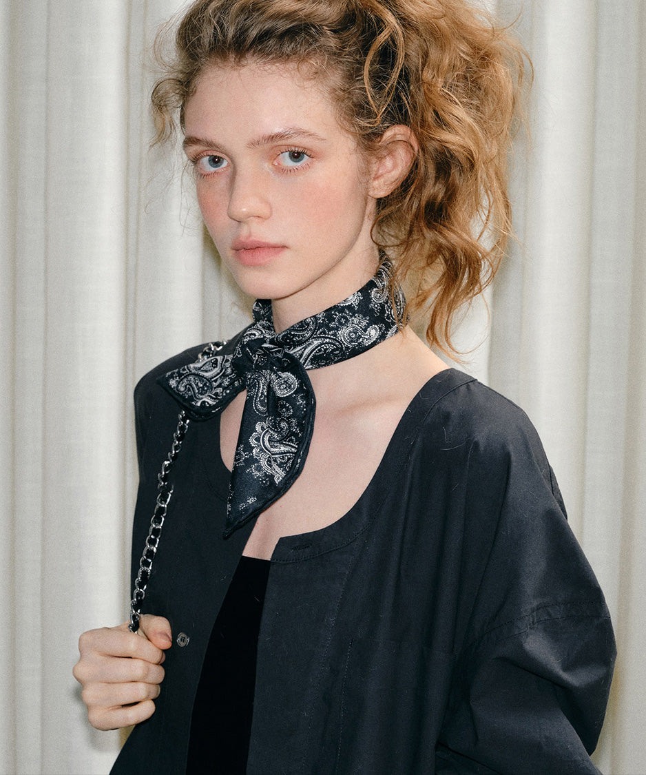 Paisley Knot Square Scarf