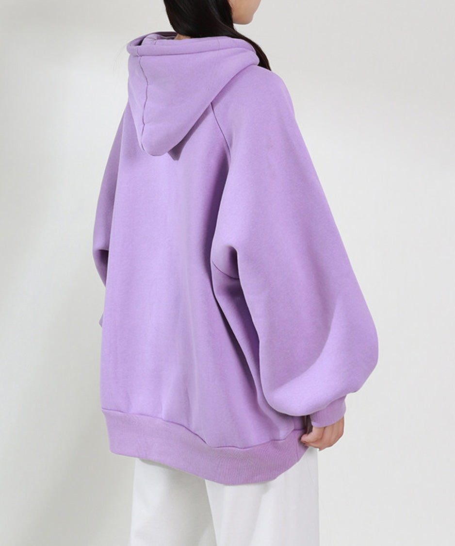 Soft Letter Oversized Hoodie