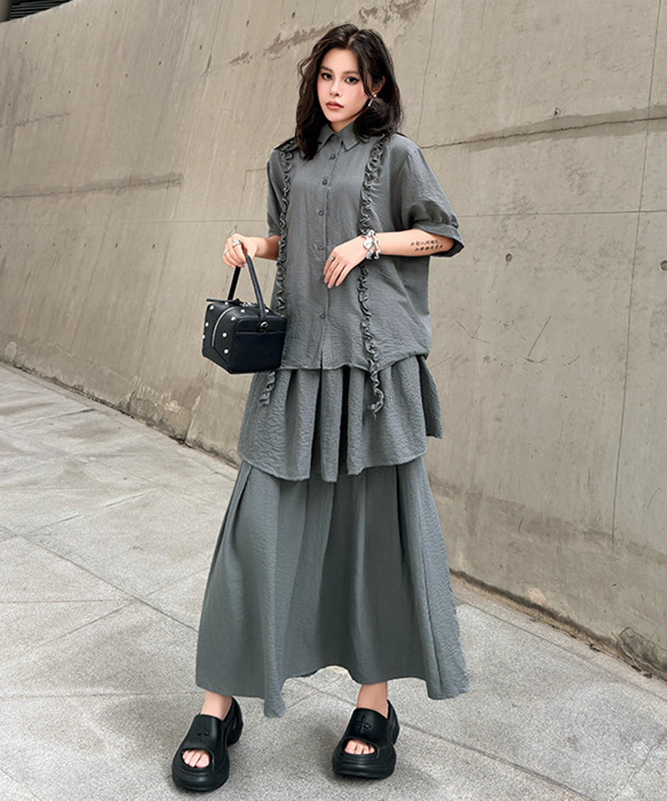 Ruffle Trim Set