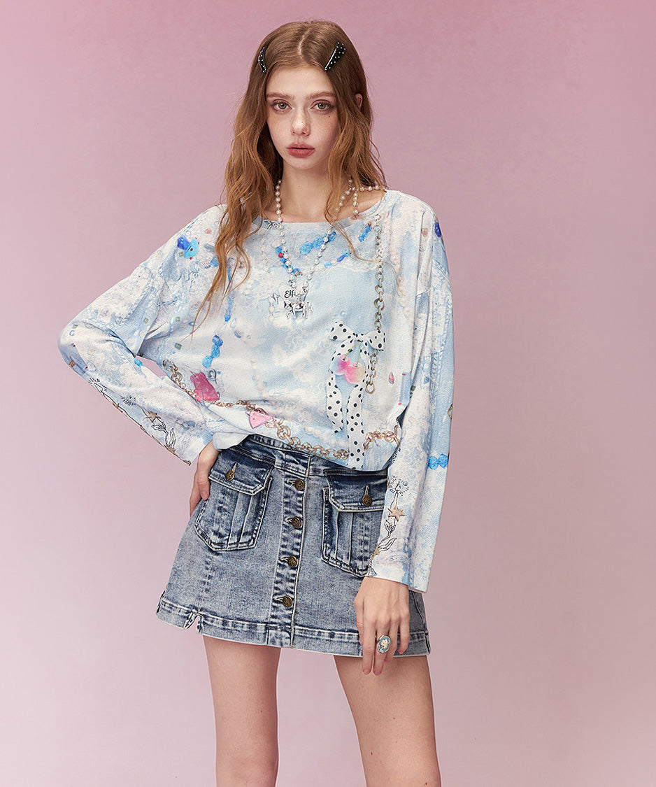 Charm Mist Top