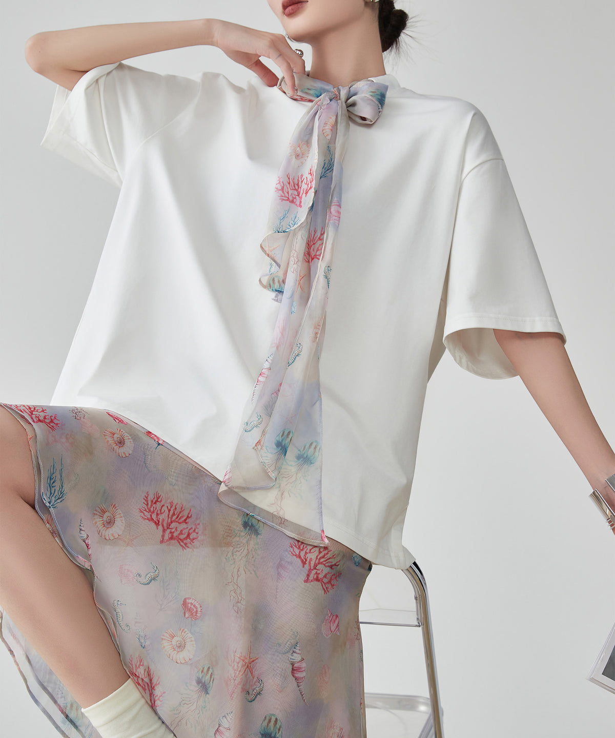 Coral Shell Print Series