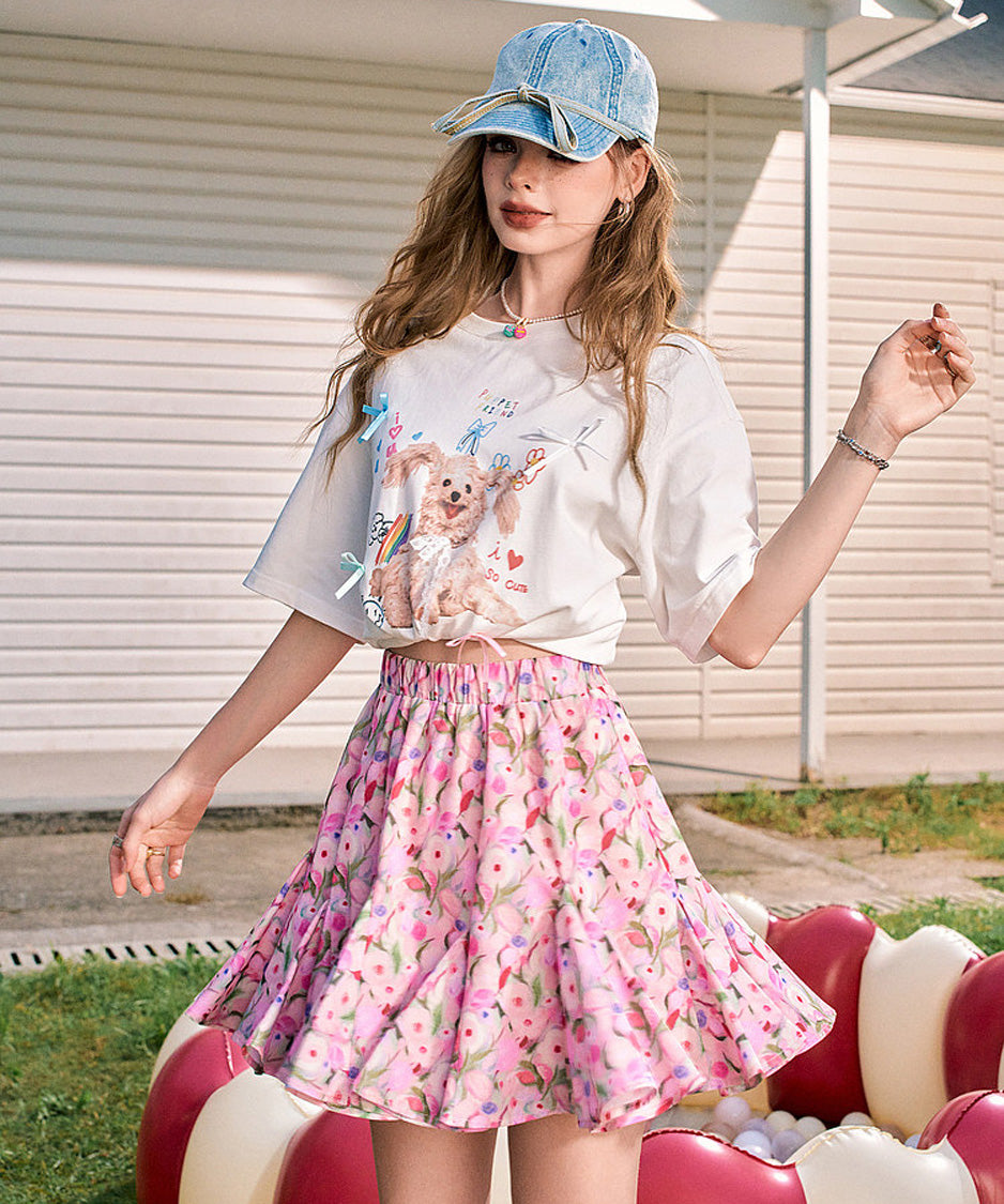 Bloom Ripple Skirt