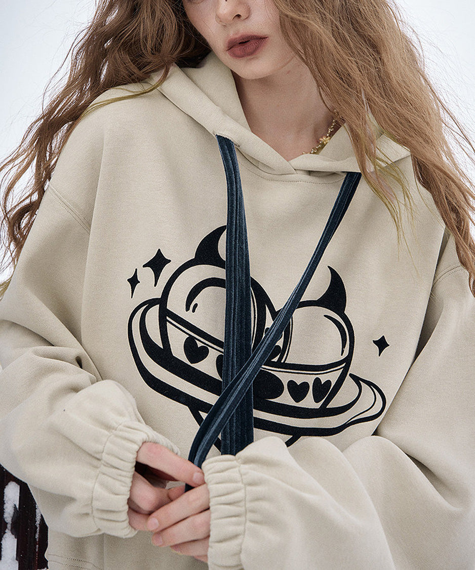 Orbit Hood Top＆Skirt Co-ord