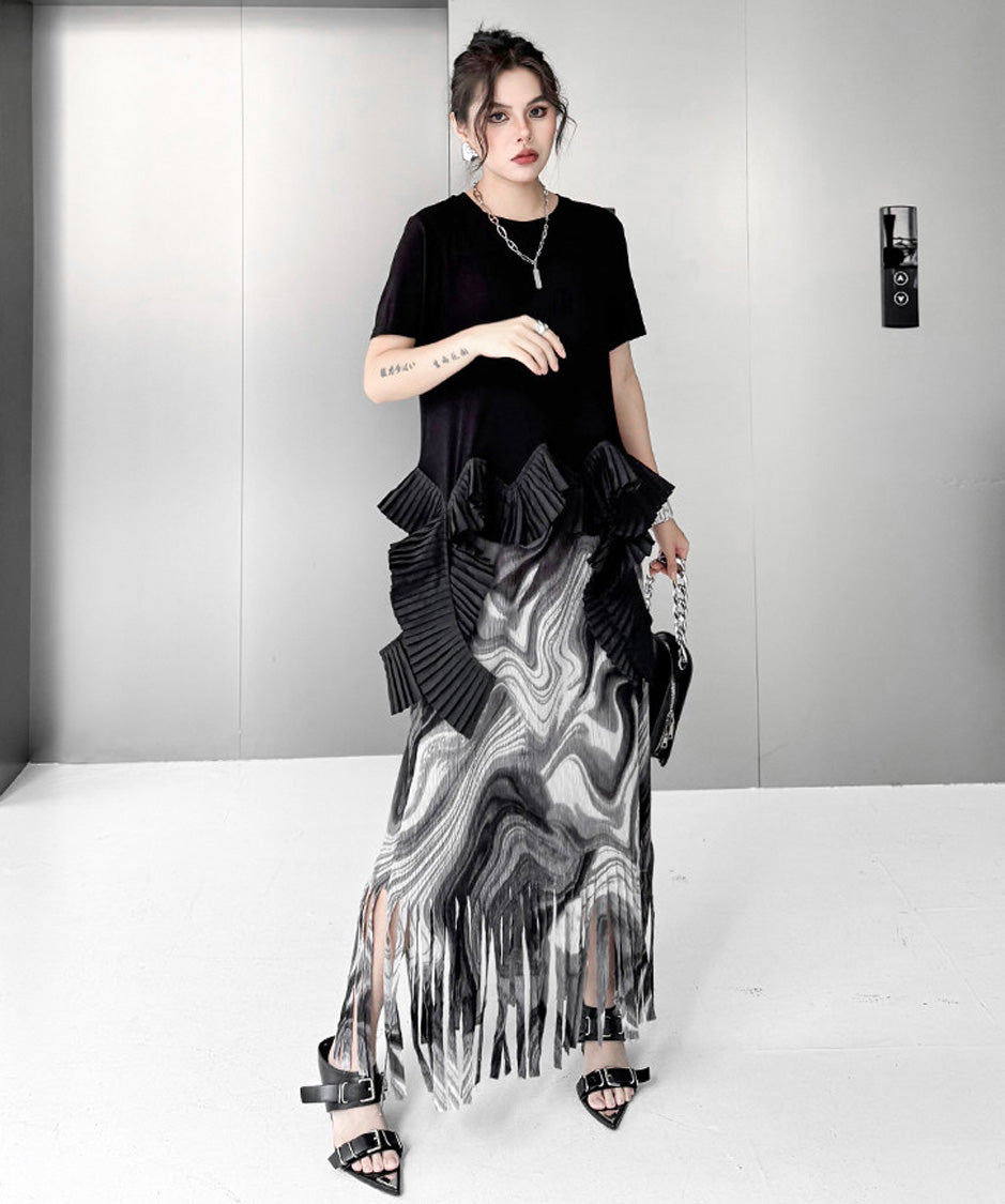 Pleat Wave Top