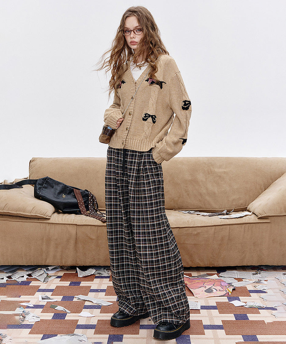 Ribbon Terrier Cardigan