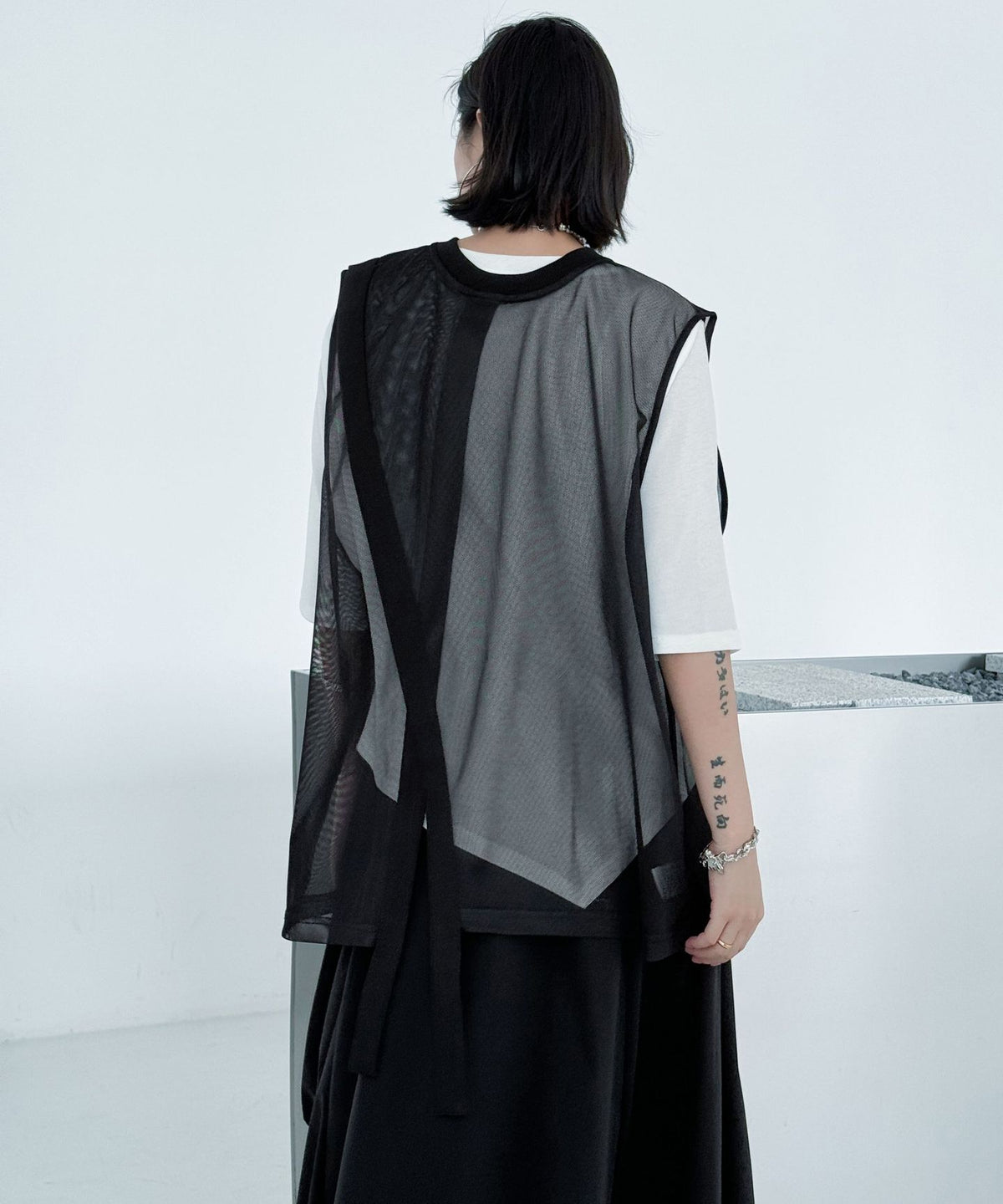 Mesh Layered Vest