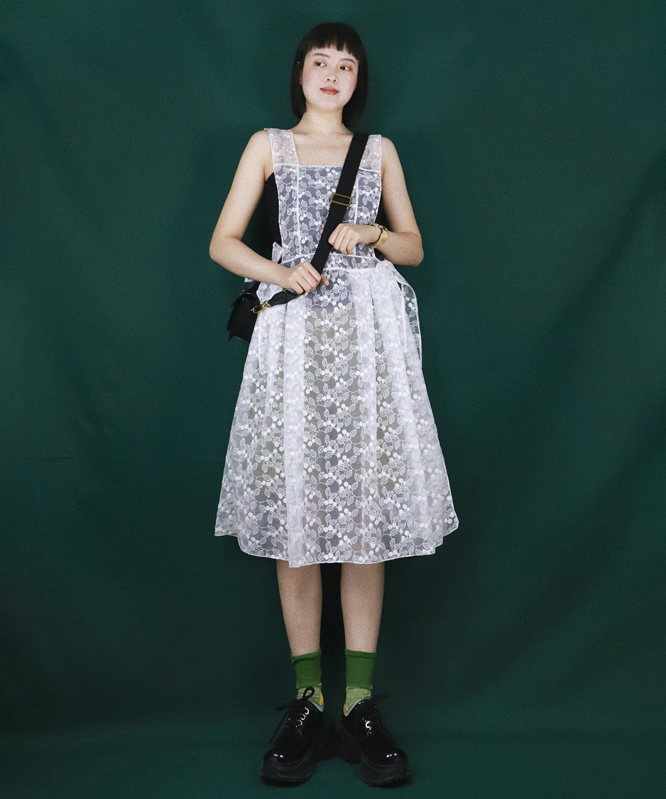 Flora Frame Tie Dress