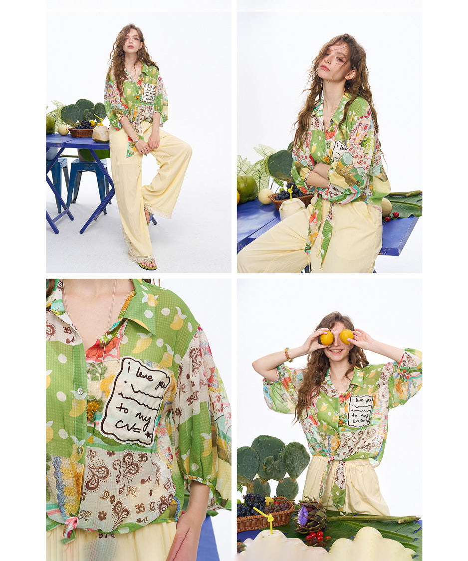 Mellow Note Blouse