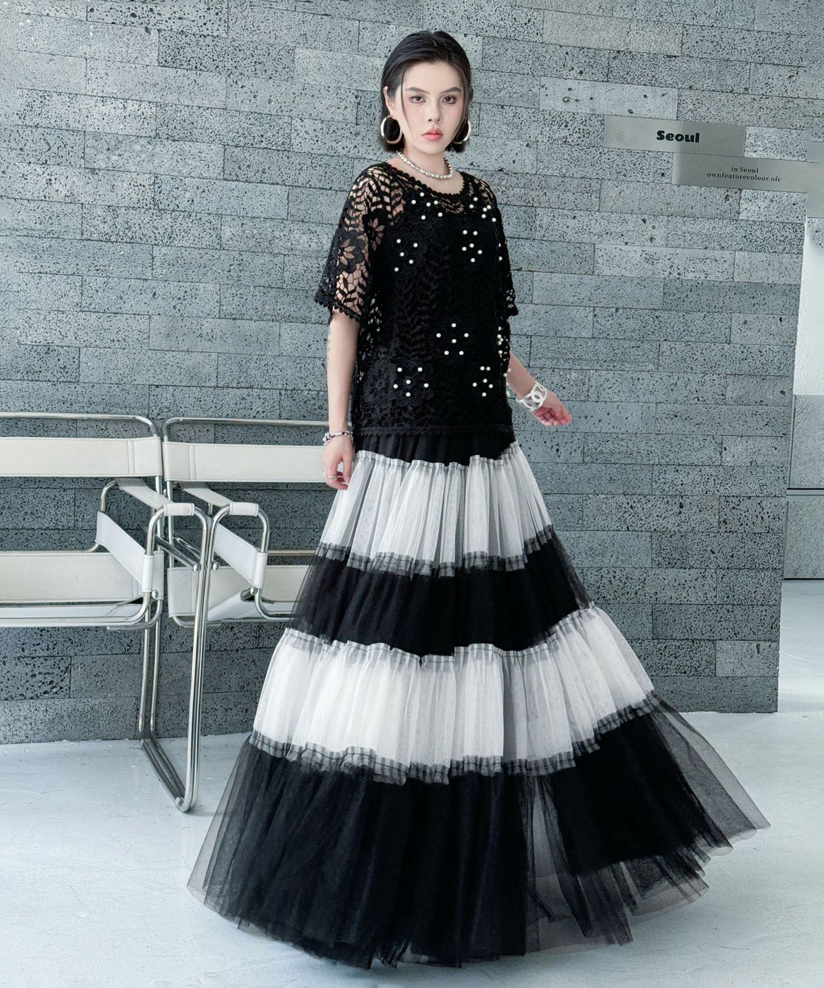 Monotone Doll Skirt