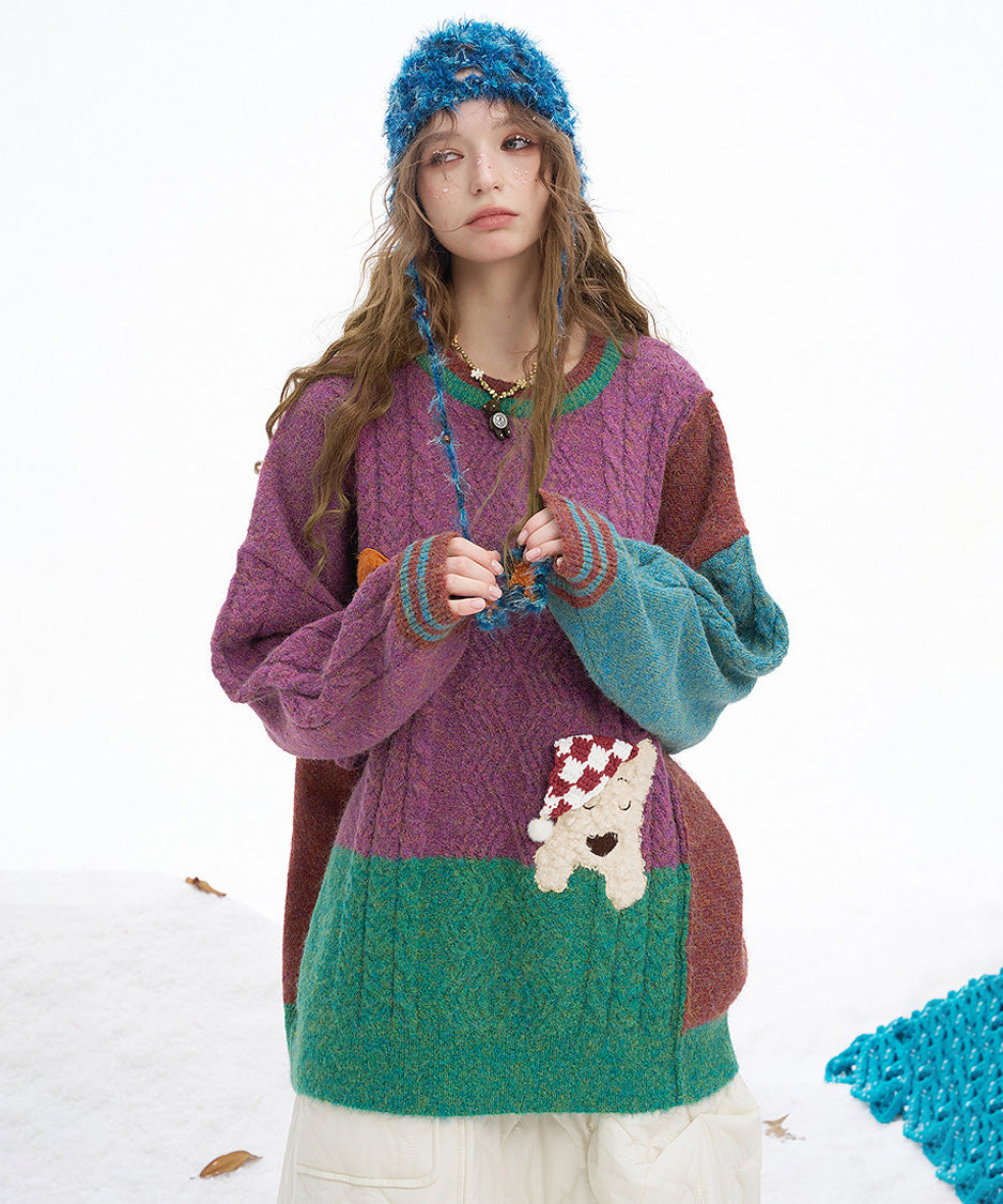Patch Charm Sweater