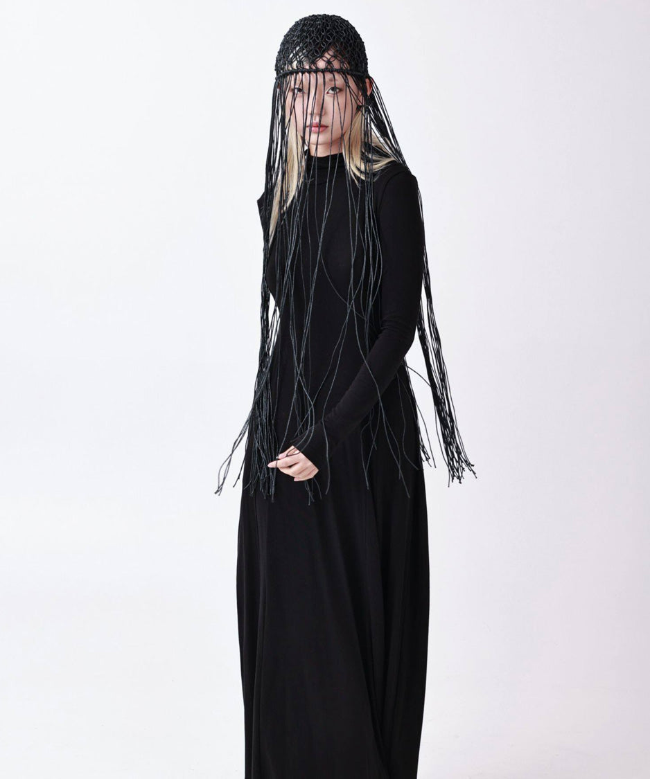 Cord Veil Cap