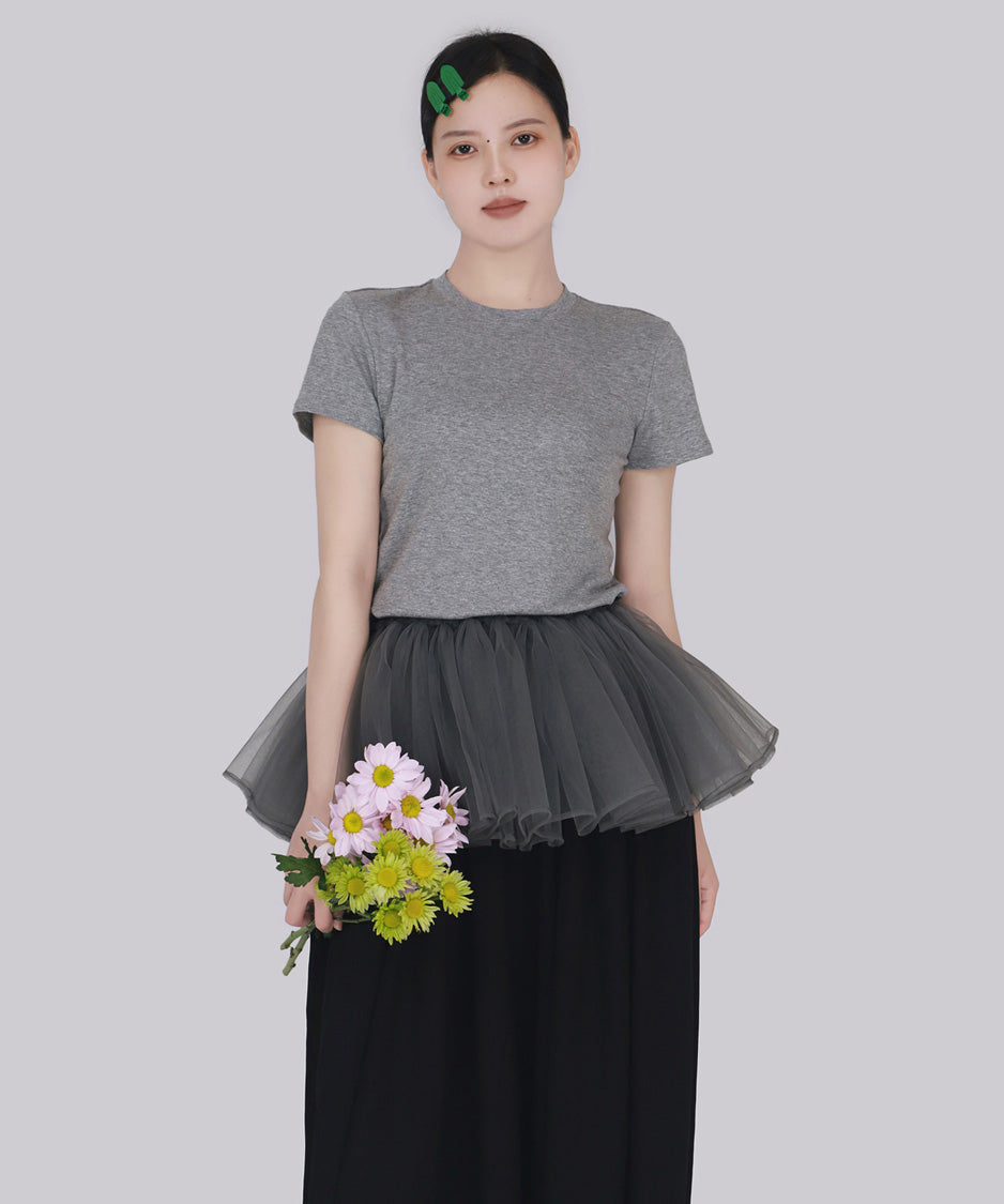 Halo Flare Mini Skirt
