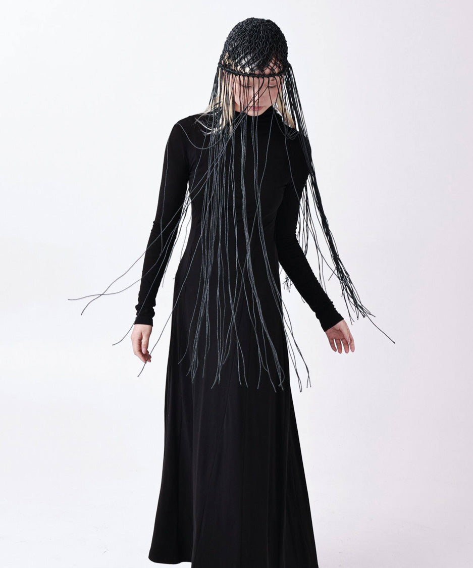 Cord Veil Cap