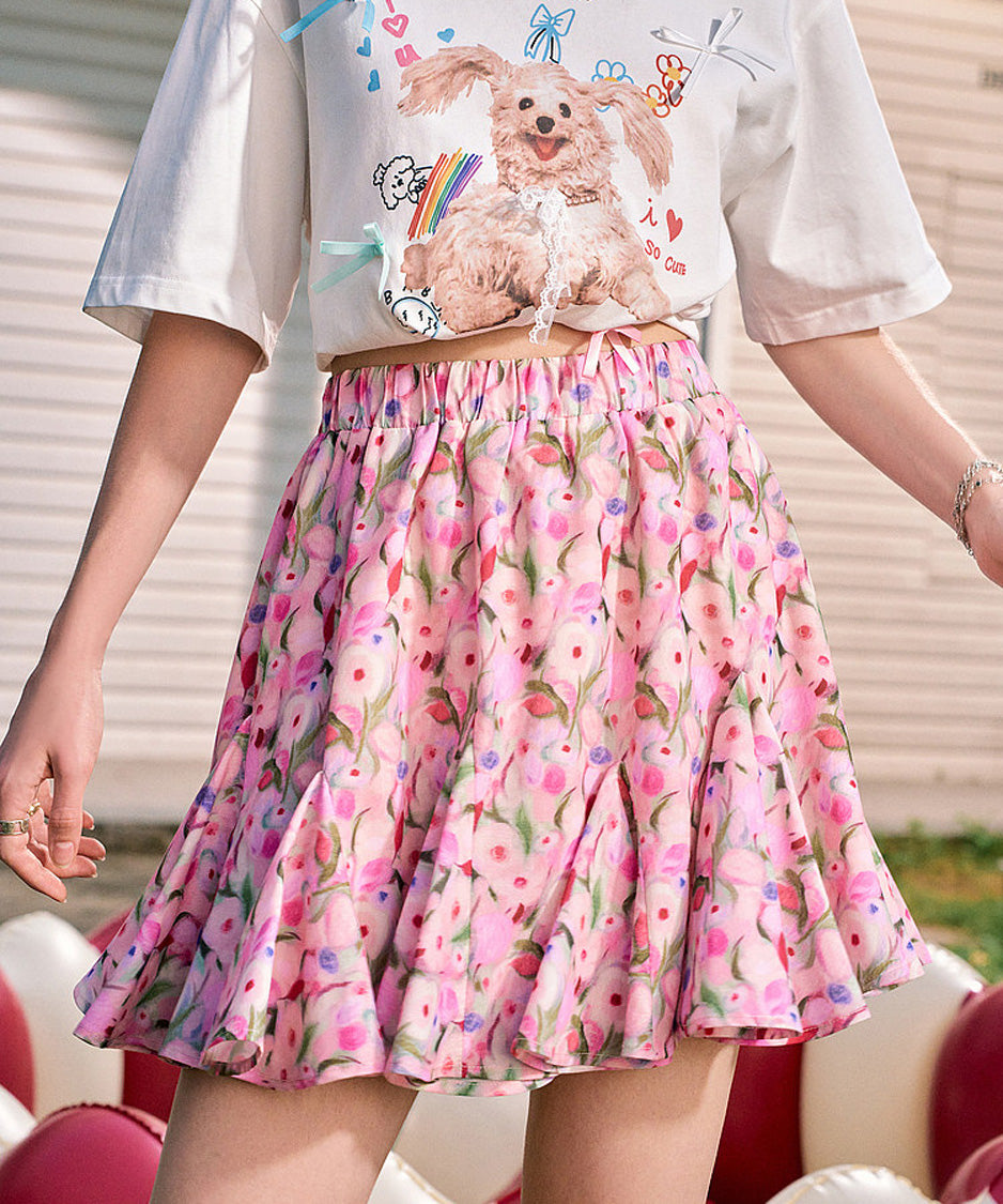 Bloom Ripple Skirt