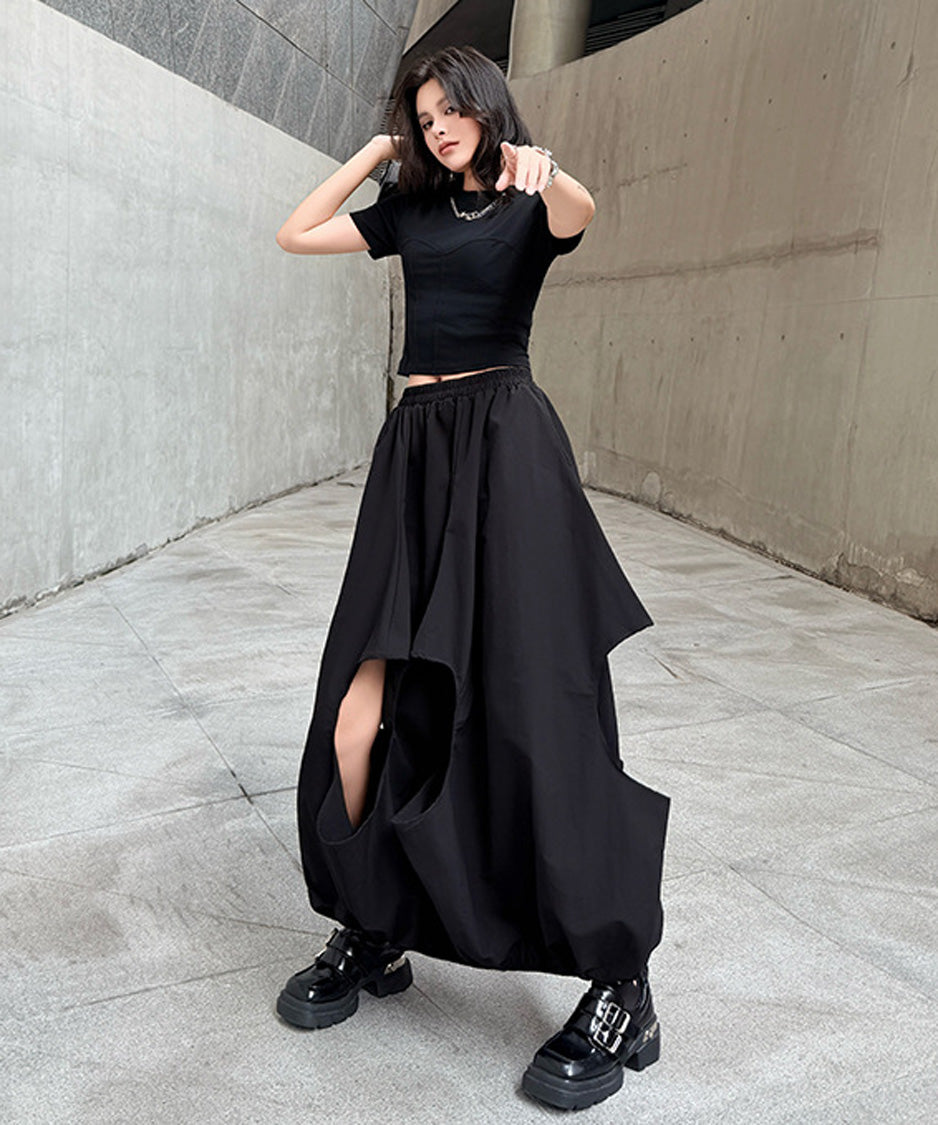 Drape Volume Skirt