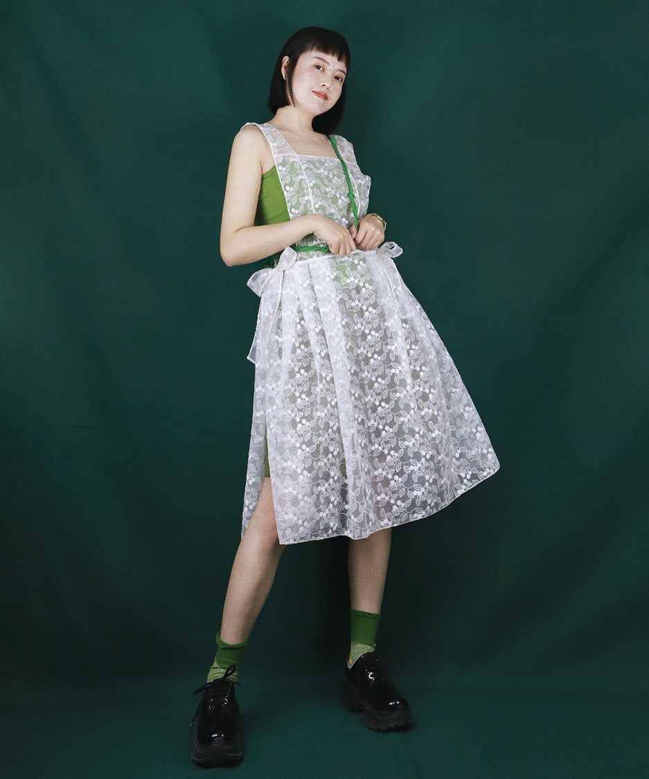 Flora Frame Tie Dress
