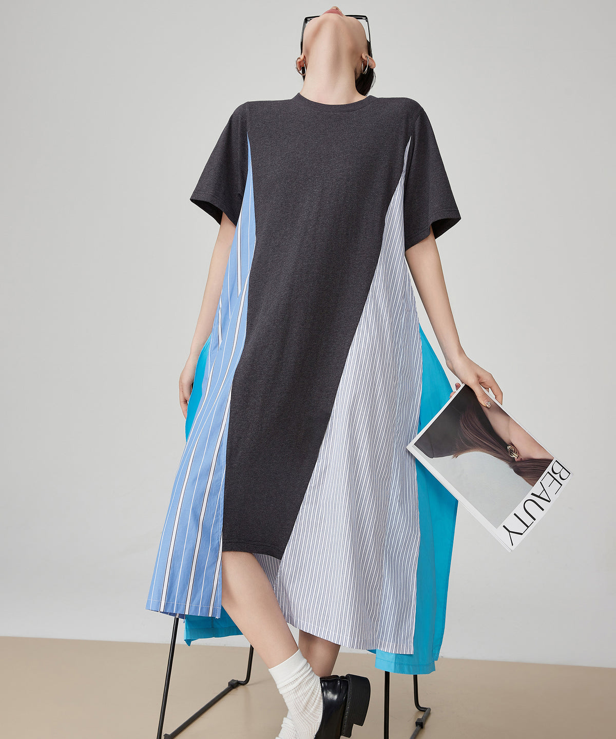 Composite Color Dress