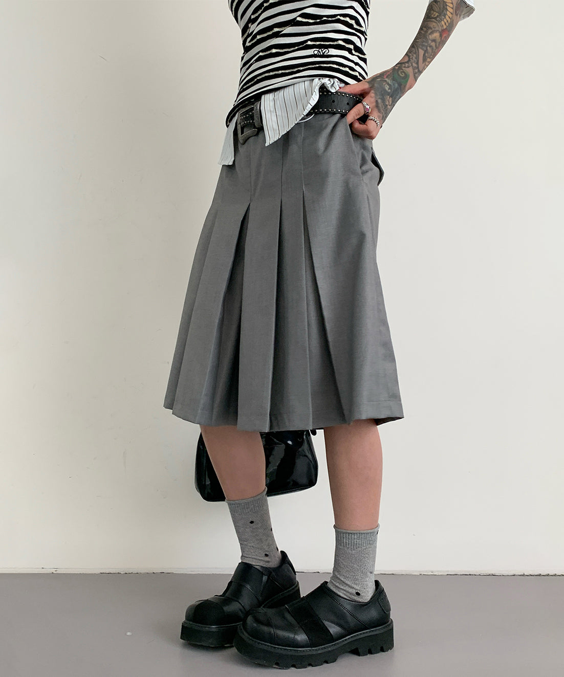 Center Pleat Culottes