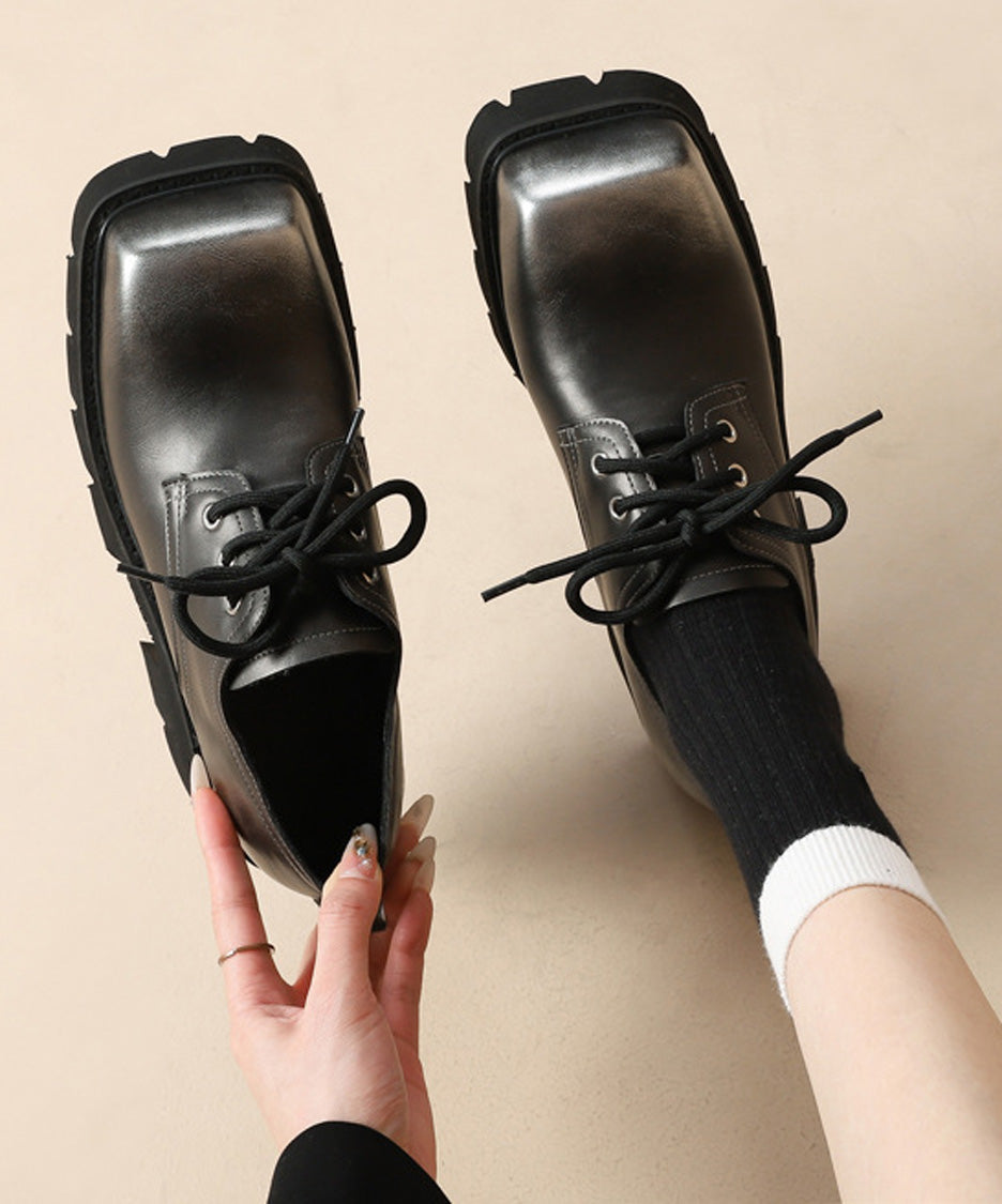 Contour Square Toe Oxfords