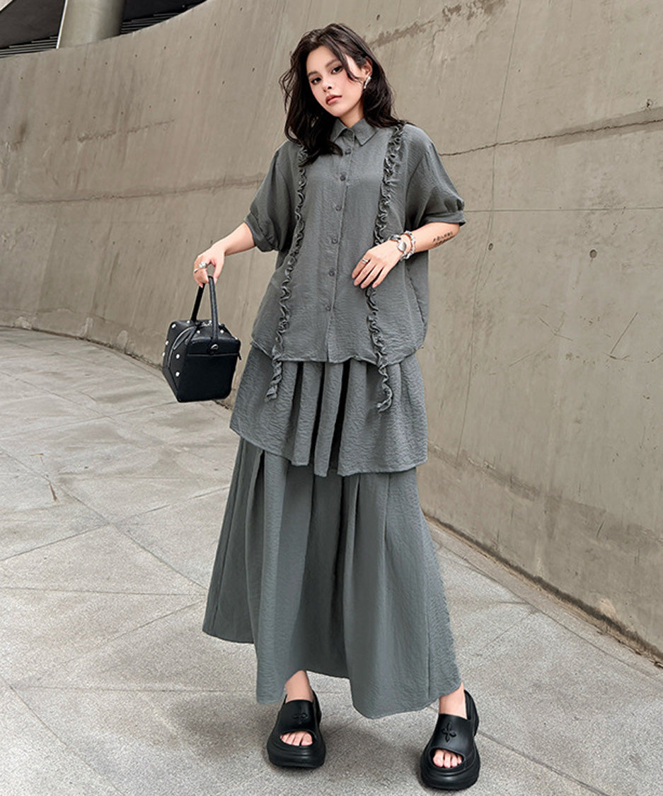 Ruffle Trim Set
