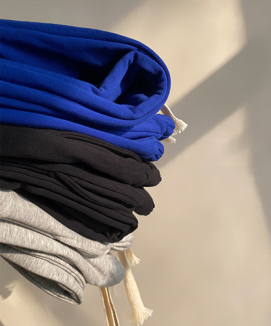 Long Cord Balloon Joggers