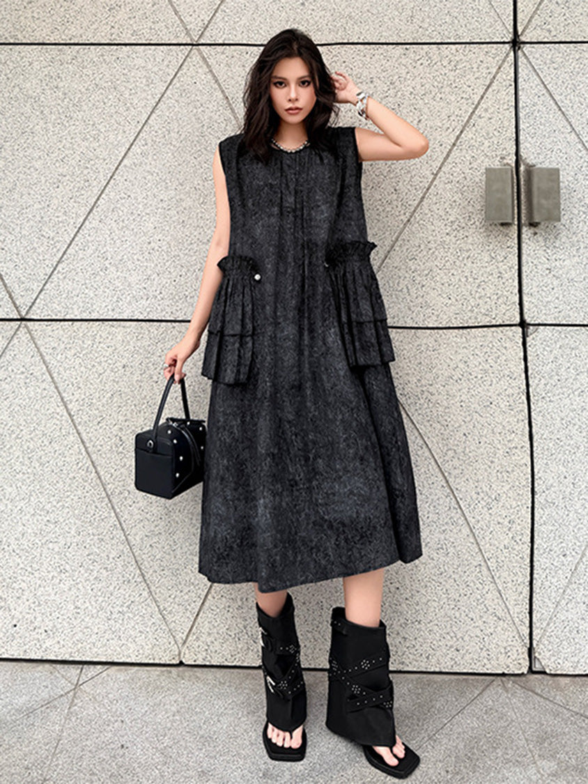 Shadow Gather Dress
