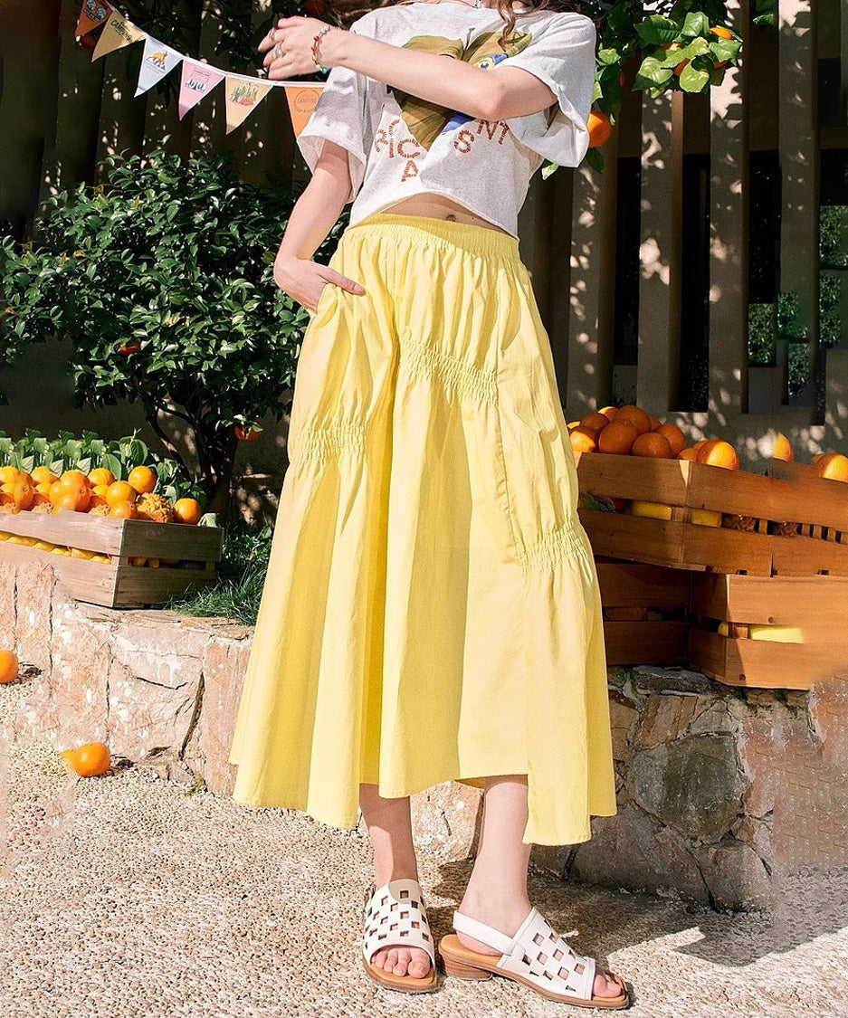 Lemon Drift Skirt