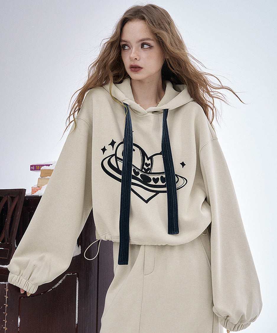 Orbit Hood Top＆Skirt Co-ord