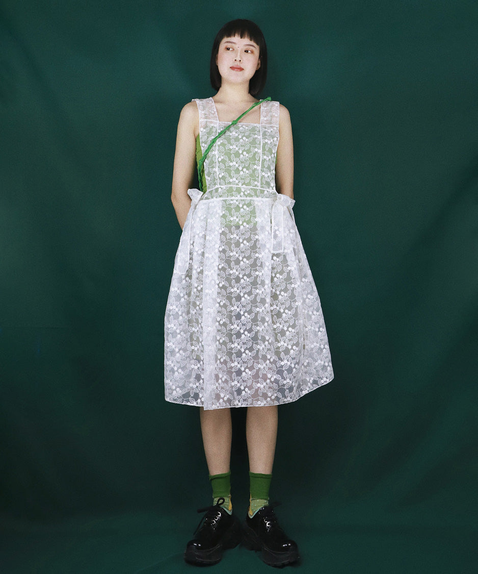 Flora Frame Tie Dress