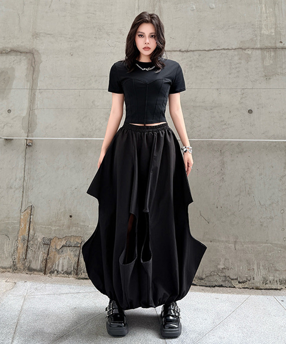 Drape Volume Skirt