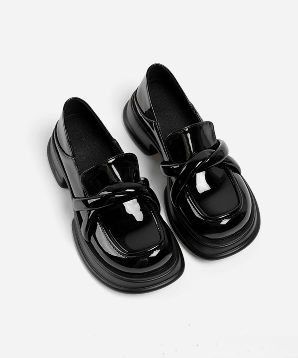 Gloss Chain Loafers