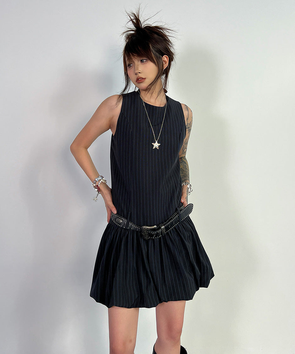 Stripe Bubble Dress