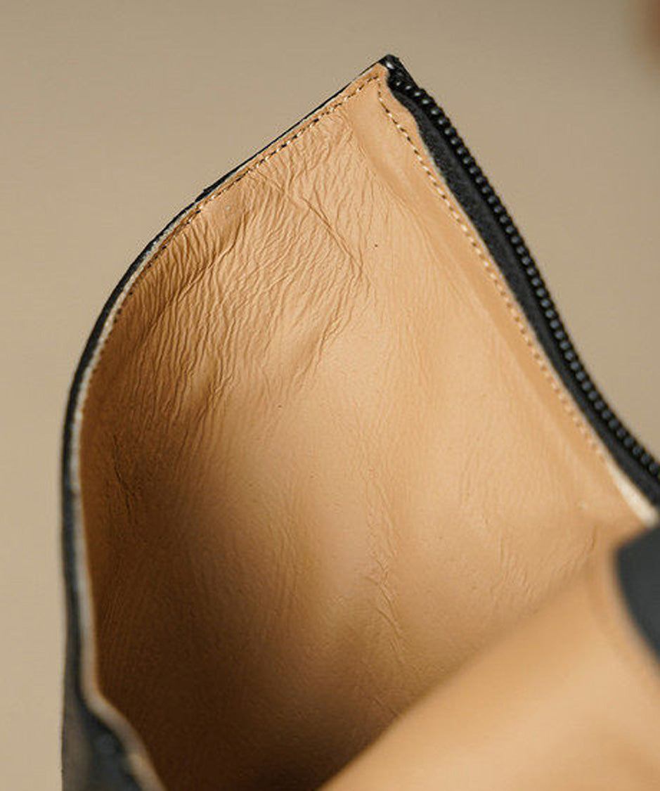Filigree Heel Ankle Boots