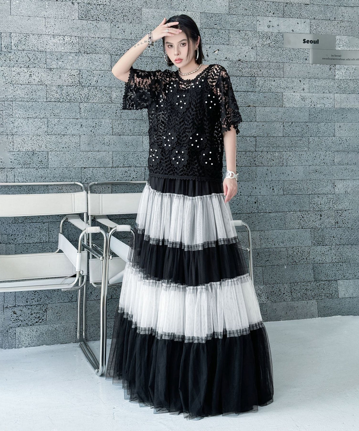 Monotone Doll Skirt