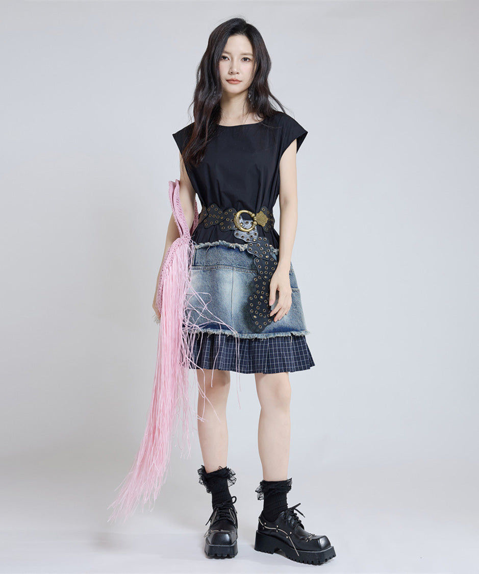 Layer Trim Dress