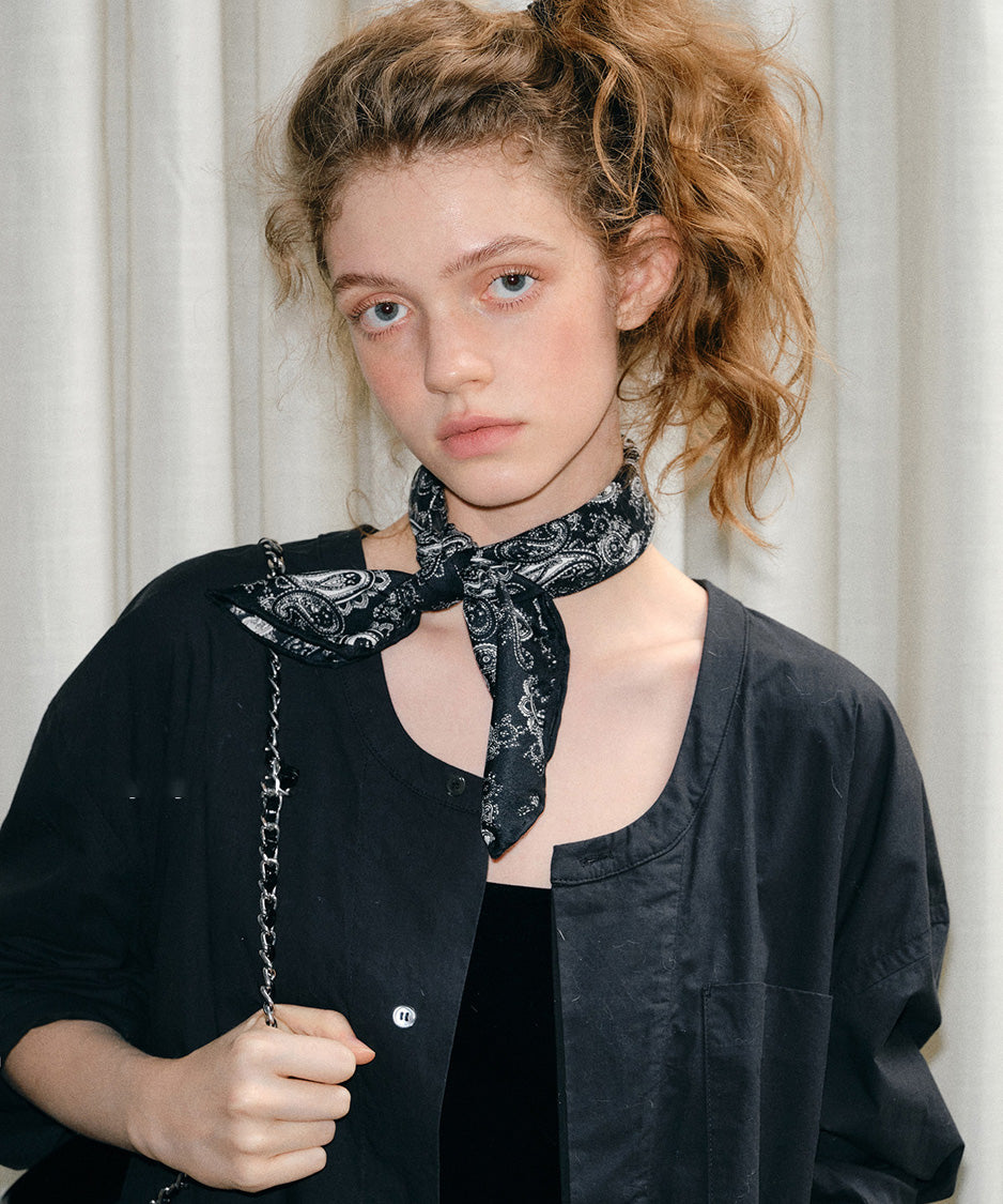 Paisley Knot Square Scarf