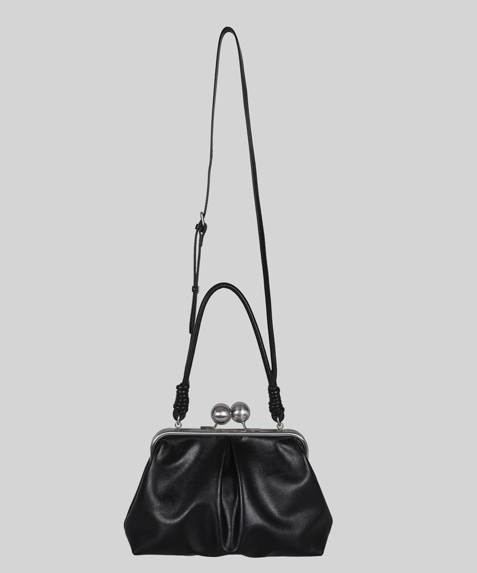 Metal Clasp Soft Bag