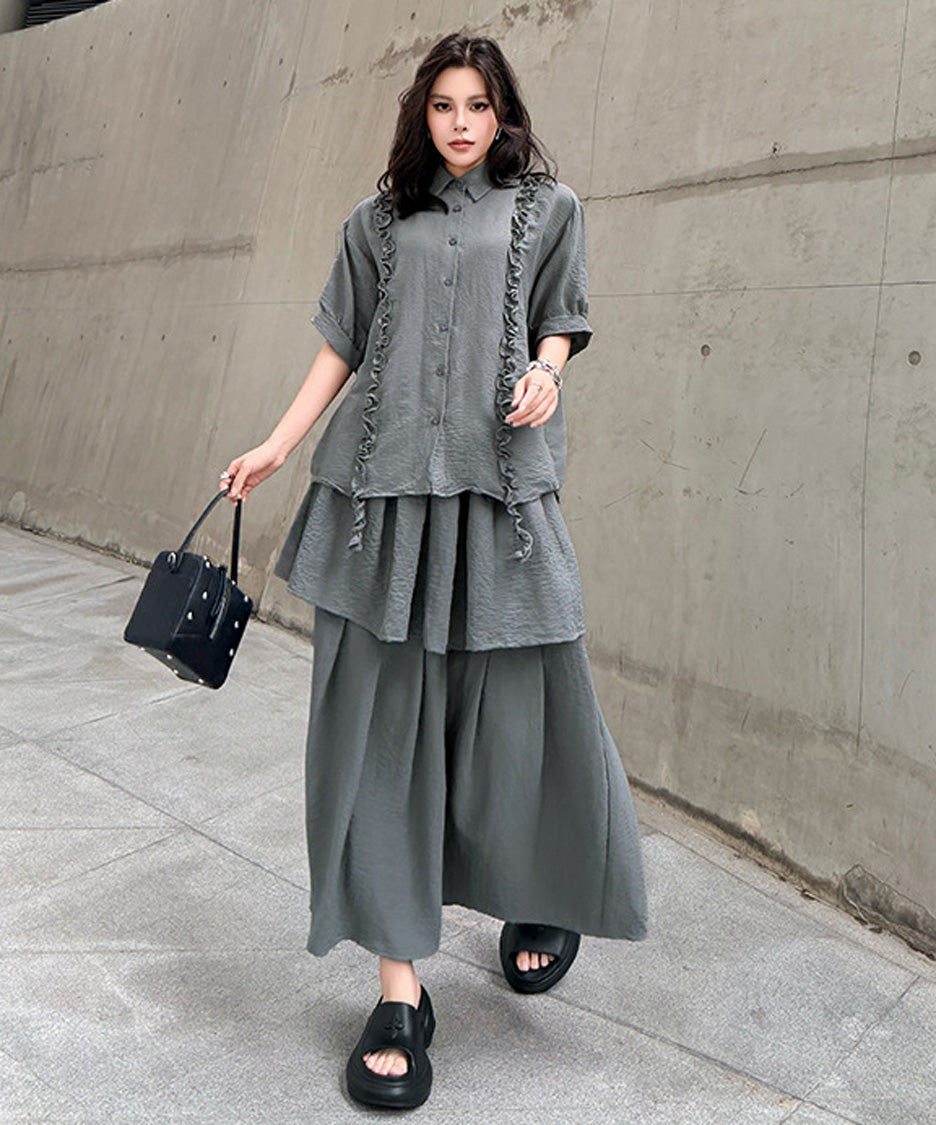 Ruffle Trim Set