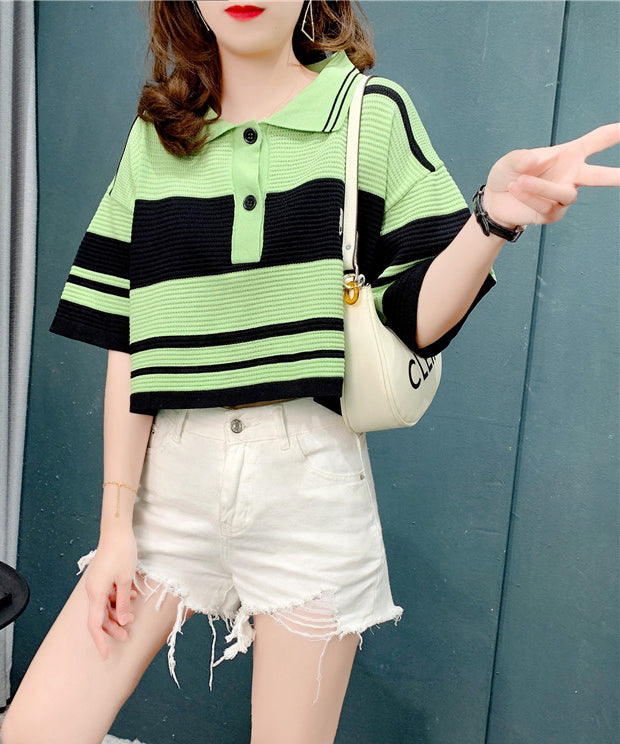 Bold Border Polo Tee