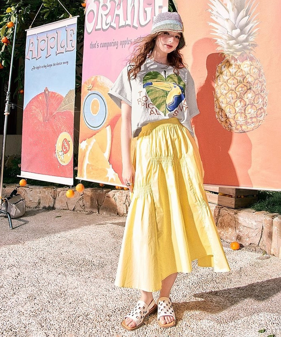 Lemon Drift Skirt