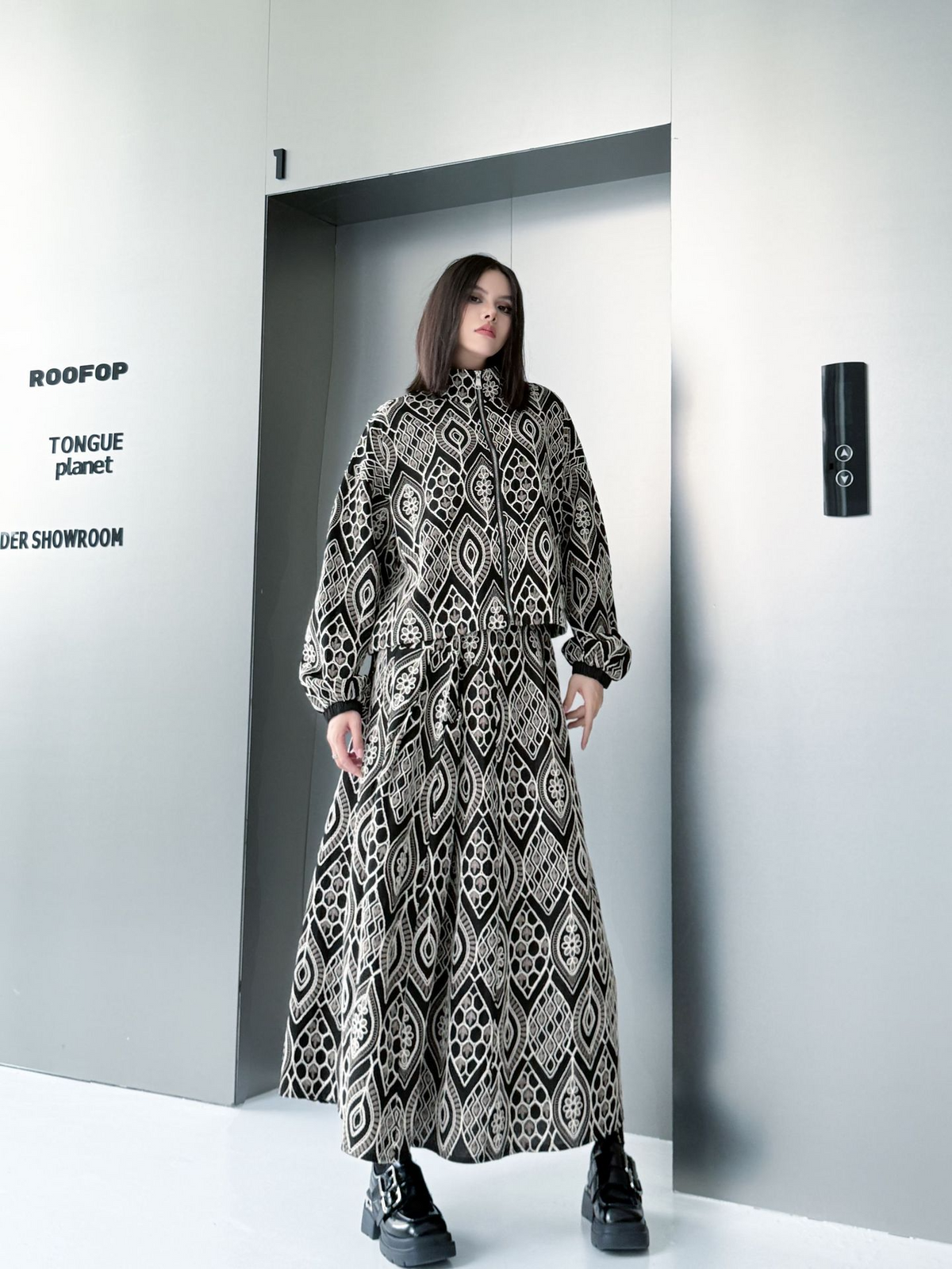 Geometric Jacquard Series