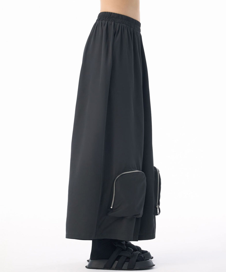 Zip Pocket Wide Pants