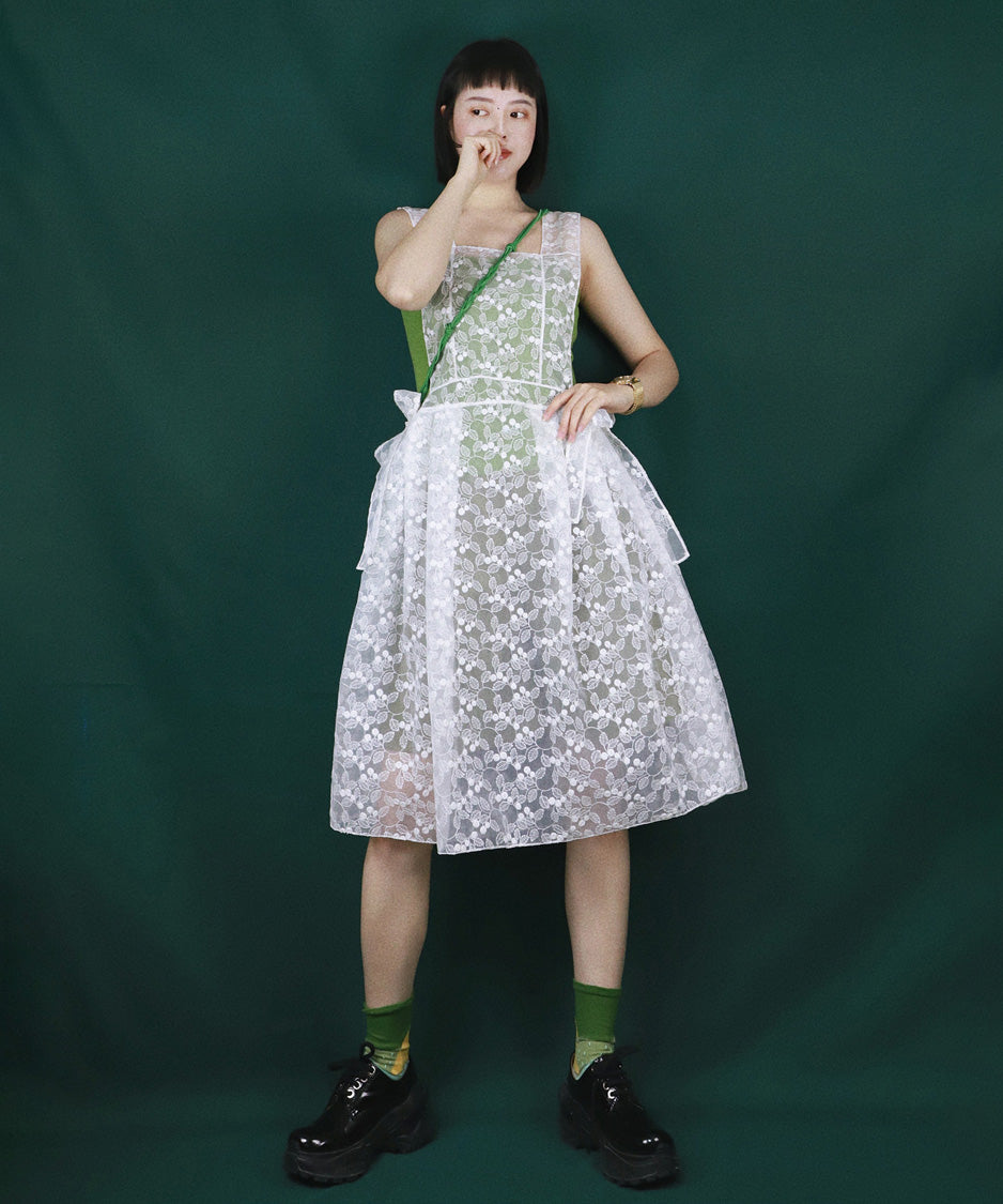 Flora Frame Tie Dress