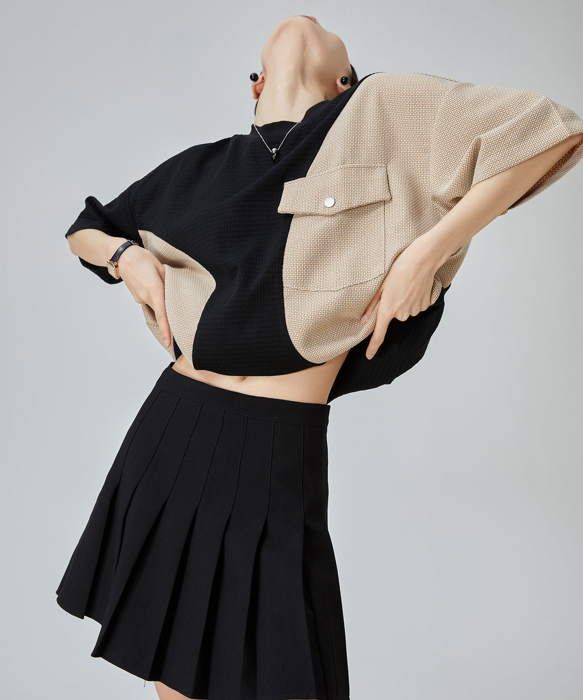 Panel Pocket Combo Top