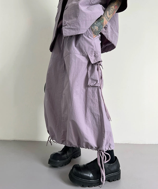 Utility Vest & Cargo Maxi Skirt