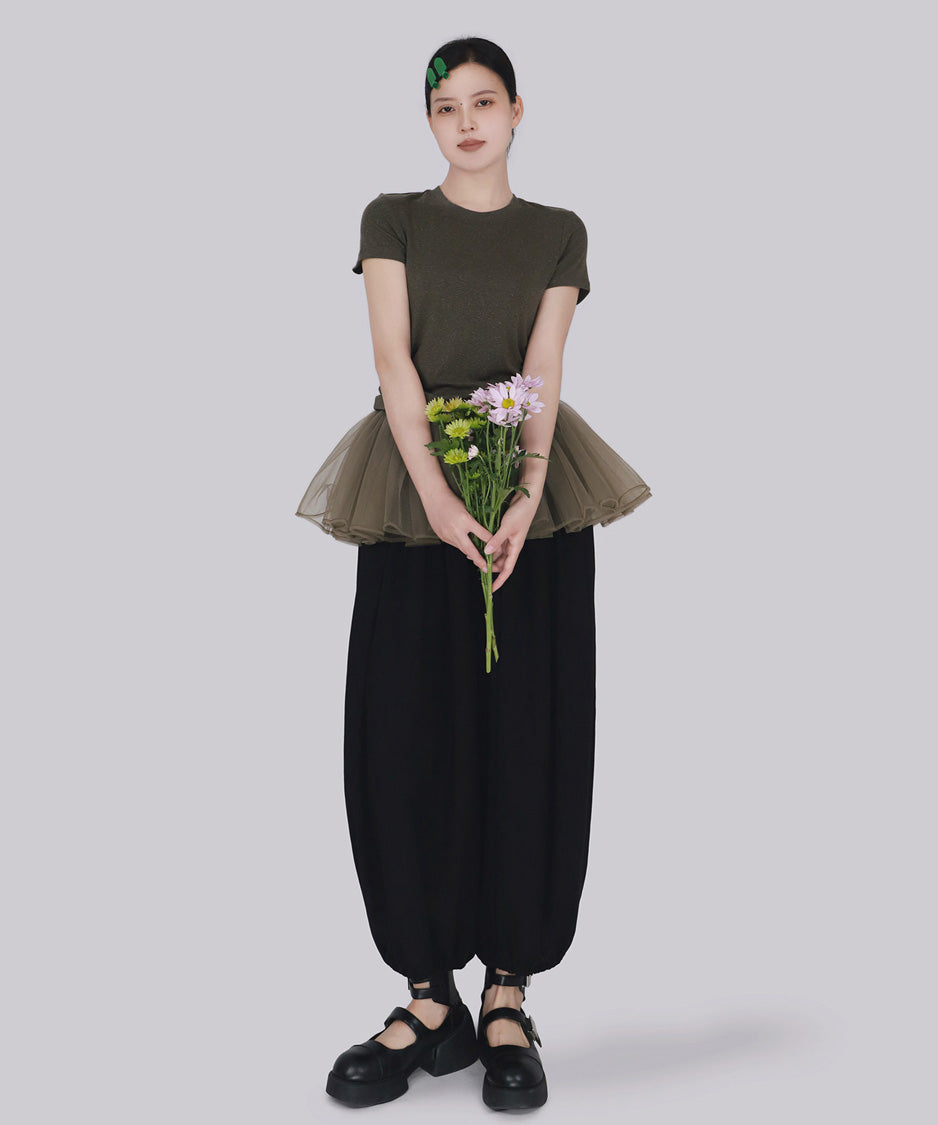 Nuvella Barrel Pants