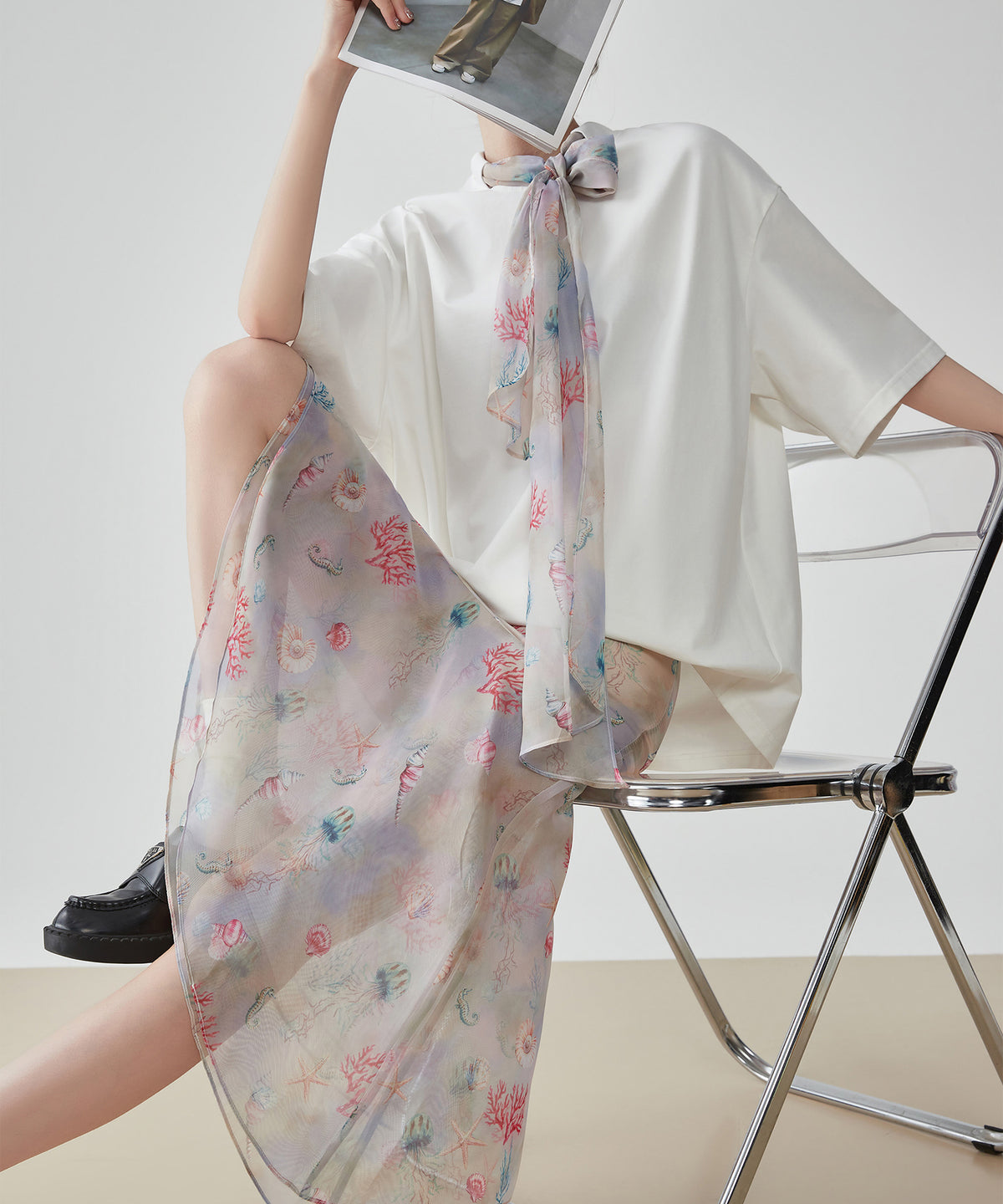 Coral Shell Print Series