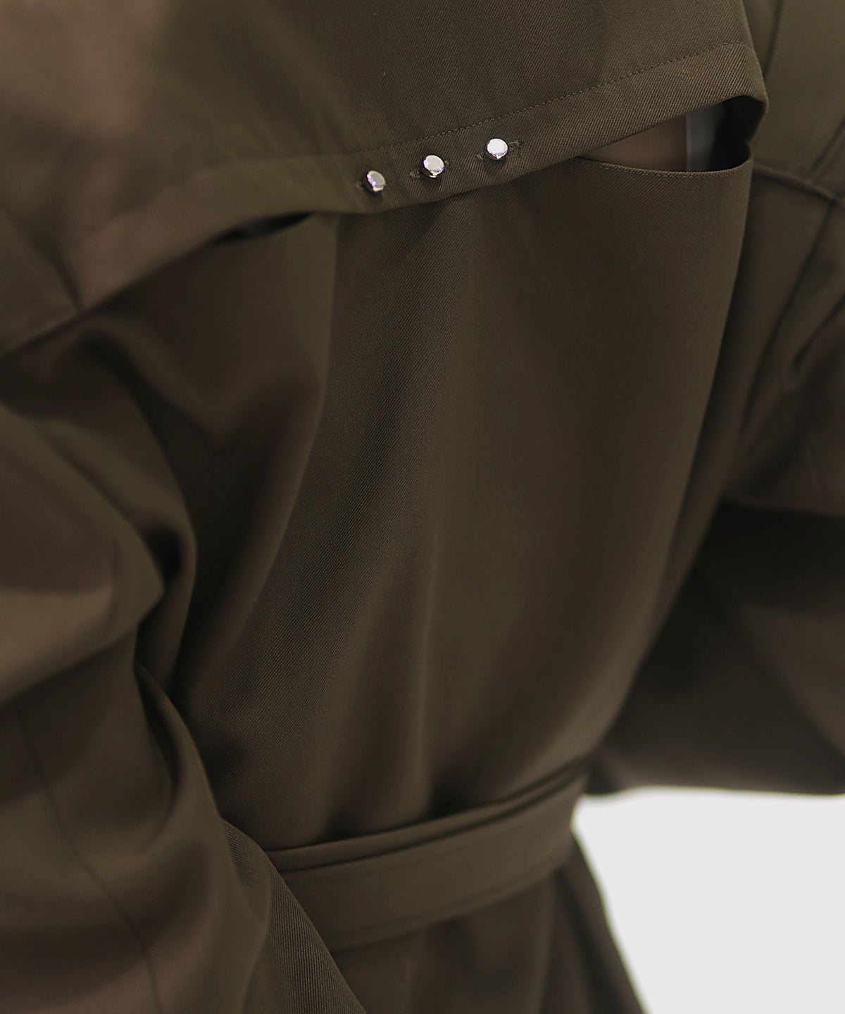 Split Layered Buckle Jacket