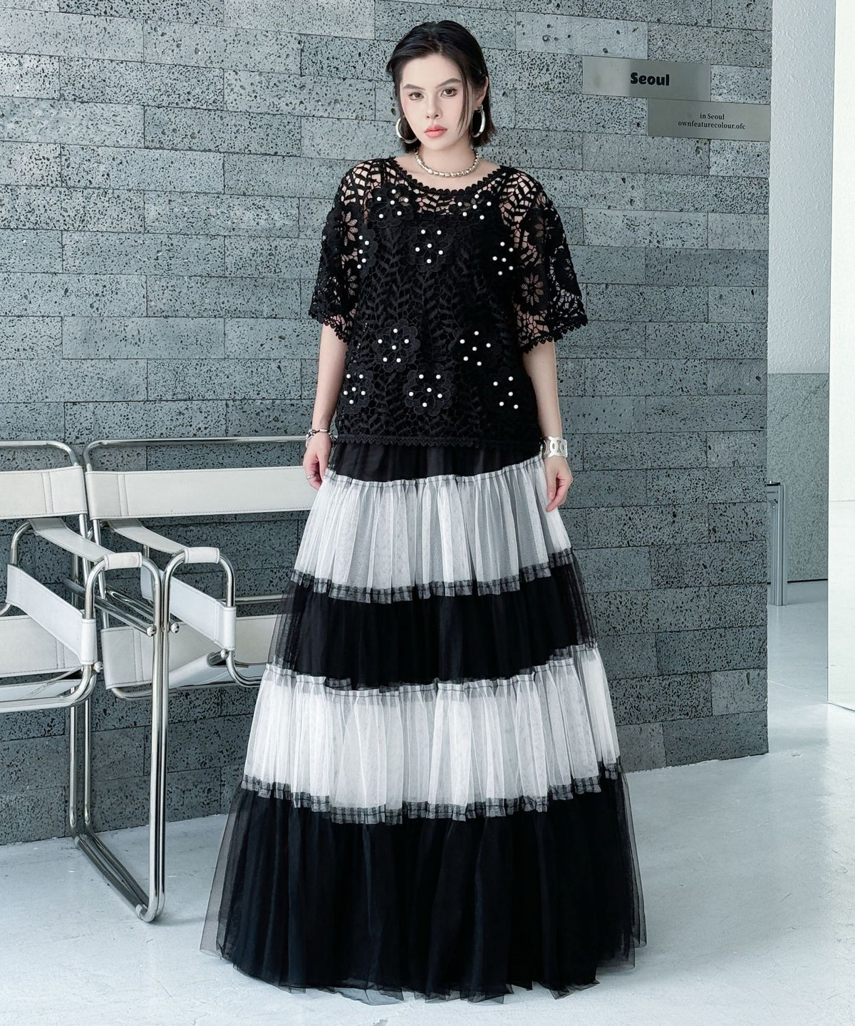 Monotone Doll Skirt